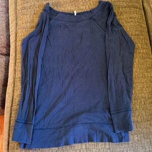 Old Navy Navy Blue Knit Top (vintage)